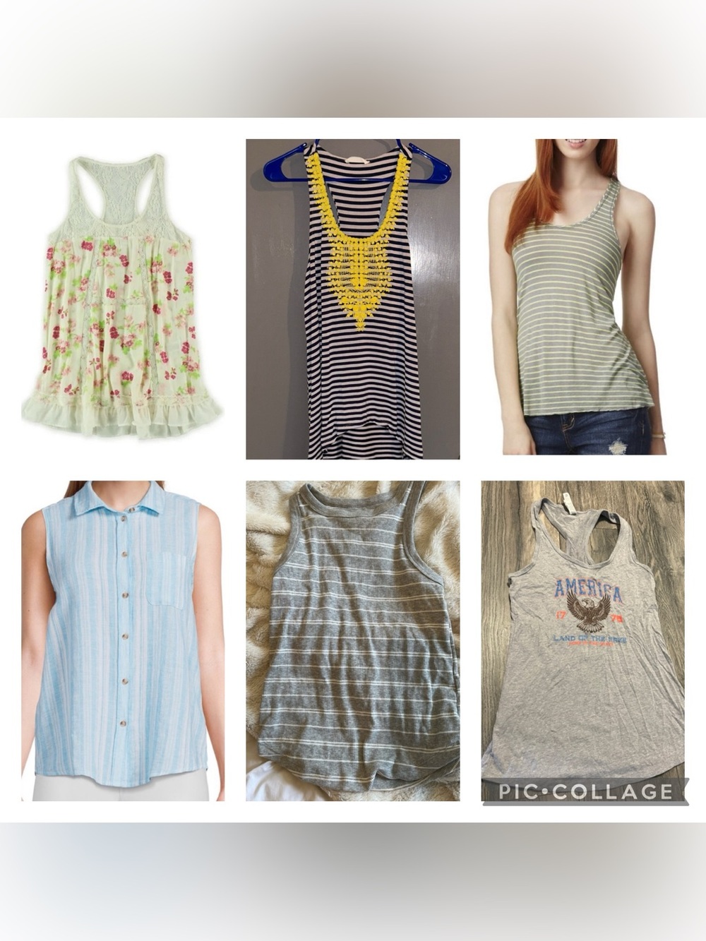 Bundle of 6 tanks